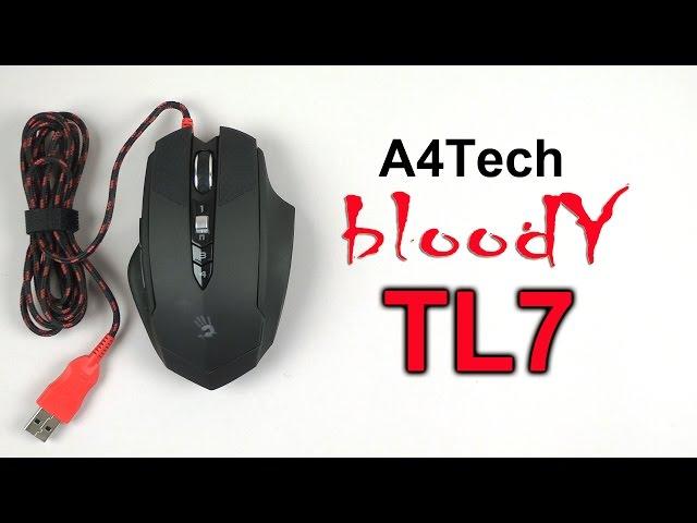 Распаковка A4Tech Bloody TL7