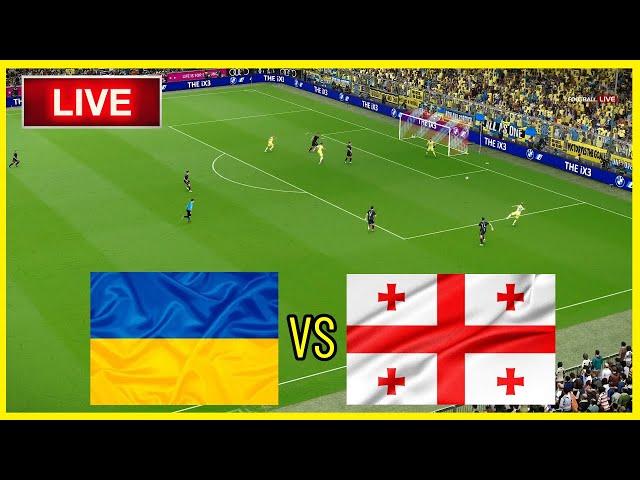  Україна X Грузія НАЖИВО | Ліга націй УЄФА | Повний матч Сьогодні eFOOTBALL