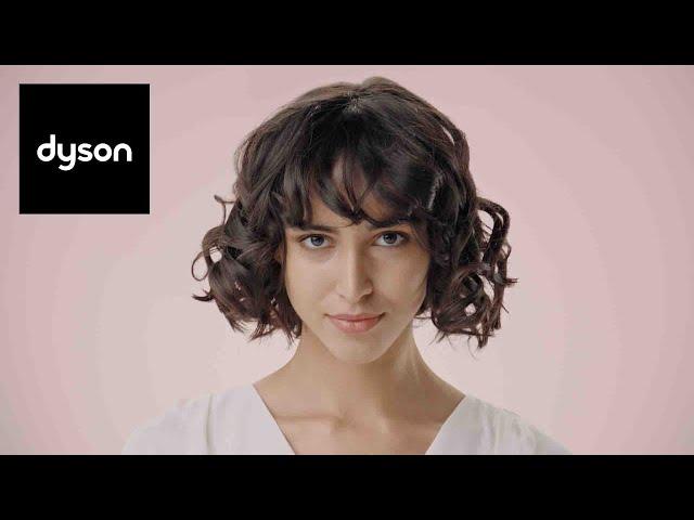 How to create bouncy waves on short hair with the Dyson Airwrap™ multi-styler