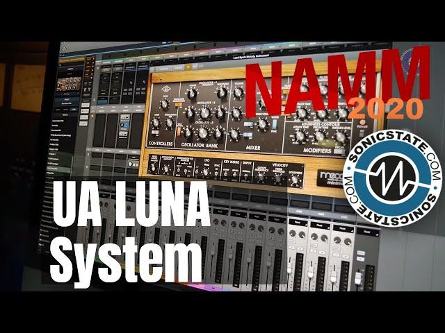 NAMM 2020   UA Luna Recording System