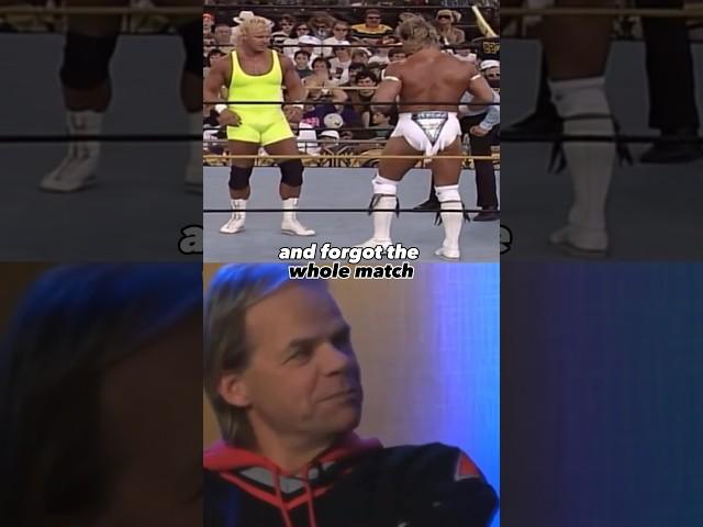 Mr. Perfect FORGETS WrestleMania Match #wwe #prowrestling #wrestlemania #explore #fyp #shorts