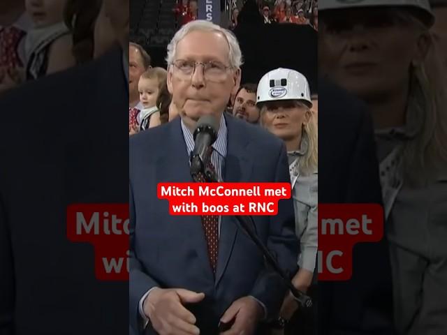 Mitch McConnell booed at Republican National Convention