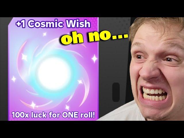 i wasted 10 cosmic wishes on Tower Defense RNG... (roblox)