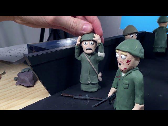 World War 2 Claymation  - Behind The Scenes