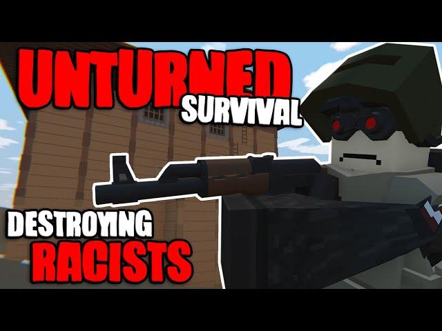 I Destroyed & Raided Racist CHEATERS on Unturned & This Is What Happened...