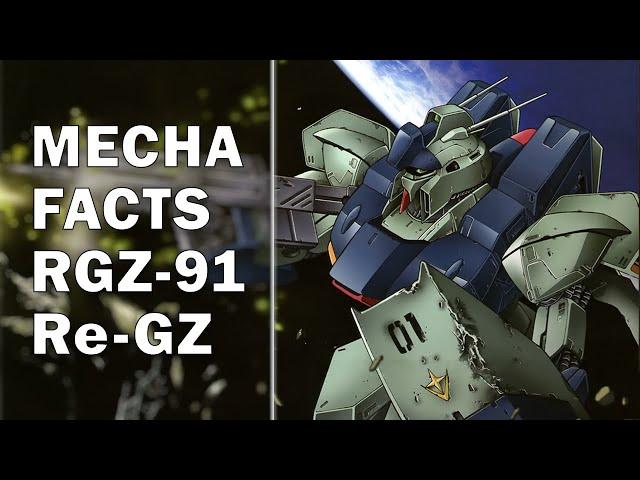 Mecha Facts Episode 2: RGZ-91 Re-GZ (Refined Gundam Zeta)