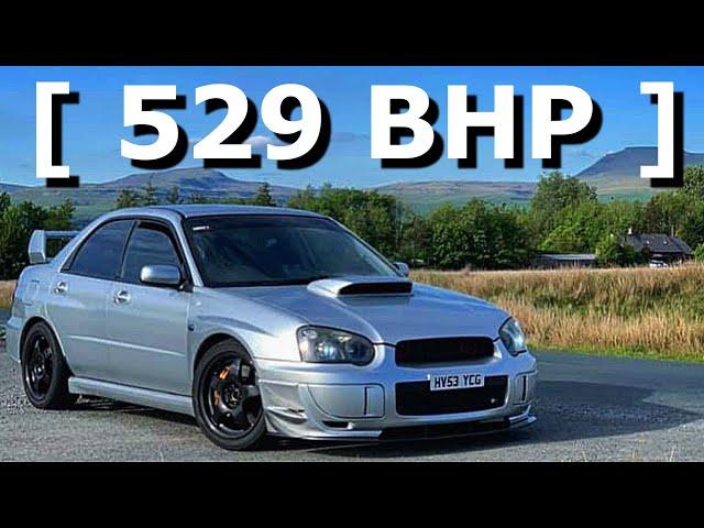 Subaru Impreza wrx 529bhp