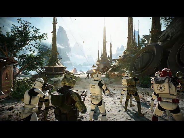 Star Wars Battlefront 2: Galactic Assault Gameplay (No Commentary)