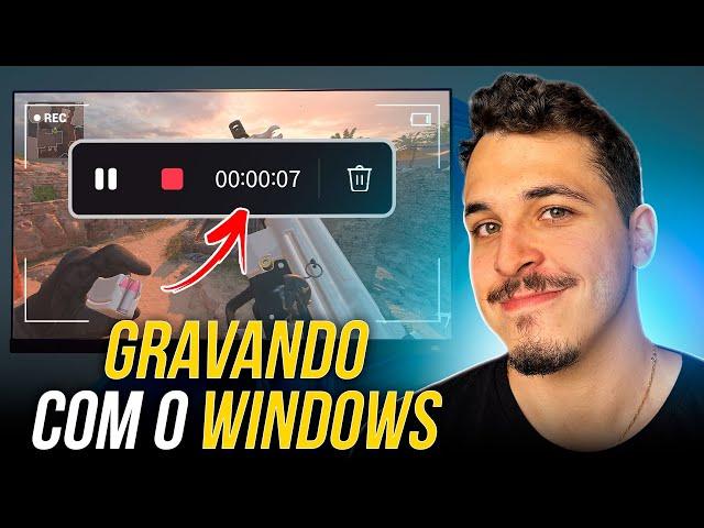 Como gravar a tela no Windows 11 sem programas!