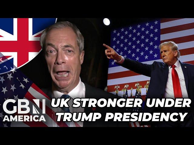 Nigel Farage predicts UK will BENEFIT from Trump VICTORY - 'The most PRO-BRITISH President!'