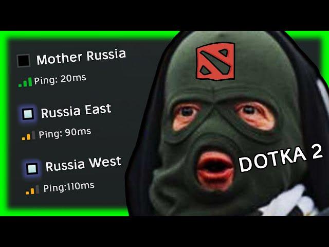 When RUSSIANS Play DOTA 2 In EUROPE