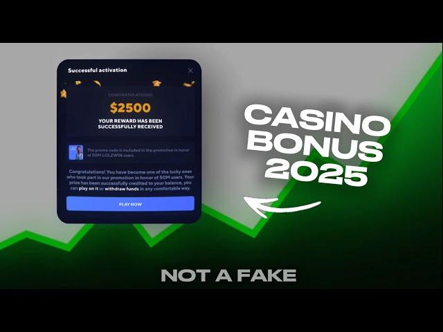 EARN FREE 2000$ BONUS FOR NEW PLAYERS CASINO | NO DEPOSIT | GET BONUS ON THE X5900 | FREE SPIN SLOTS