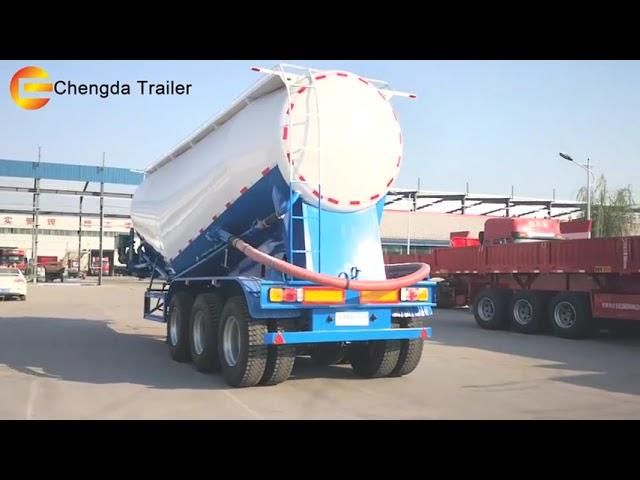 Chengda Bulk Cement Tank Semi Trailer | China Cement Tank Trailer