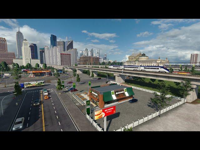 Transport Fever 2 - Port City Tour