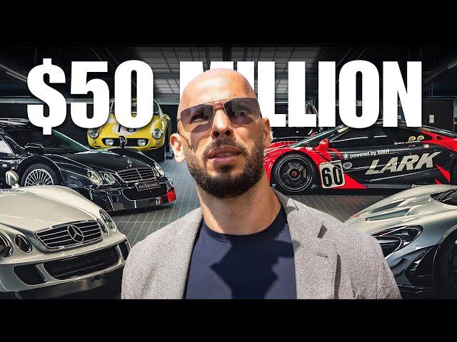 Andrew Tate Shows Off Insane $50 Million Car Collection ( Full Garage Tour)