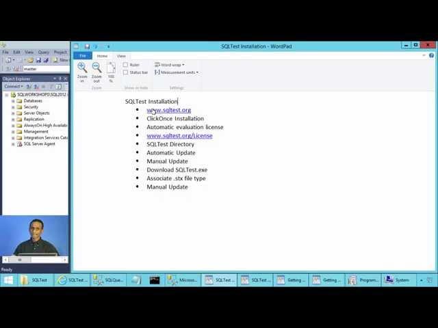SQLTest Install