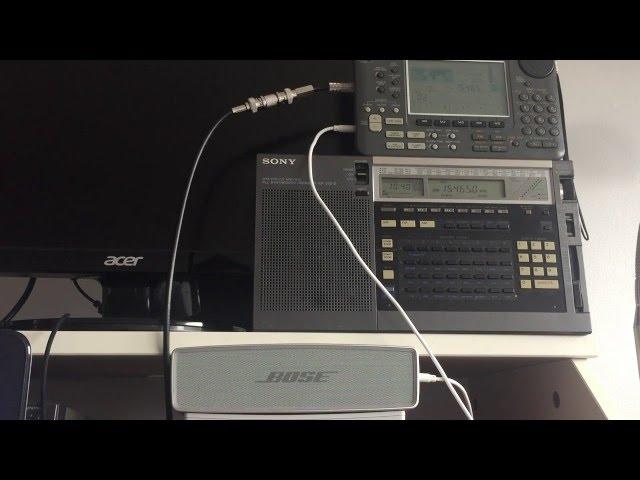 Sony ICF-2001D vs ICF-SW55: audio via Bose SoundLink Mini 2 and Wellbrook loop