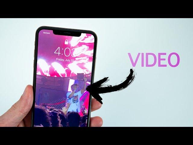 How to Set Video as Lock Screen Wallpaper on iPhone!