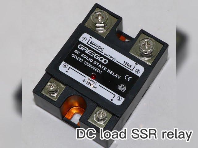 DC load ssr relay, DC output solid state relay, DC to DC SSR relays