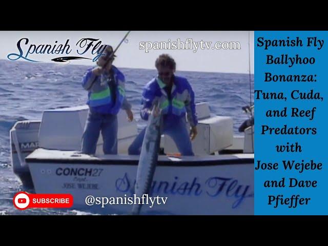 Spanish Fly Ballyhoo Bonanza:Tuna, Cuda, and Reef Predators with Jose Wejebe and Dave Pfieffer