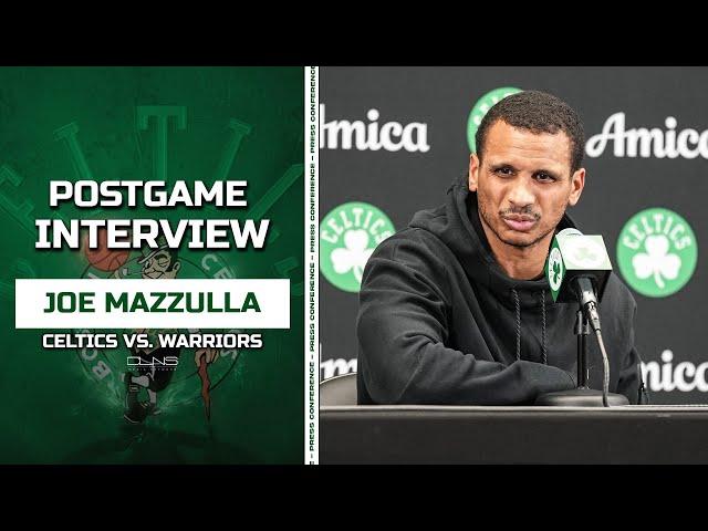 Joe Mazzulla Breaks Down WHY Celtics Fell Short Late | Celtics vs. Warriors Postgame