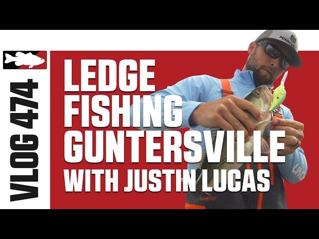 Justin Lucas Ledge Fishing on Guntersville - Tackle Warehouse VLOG #474