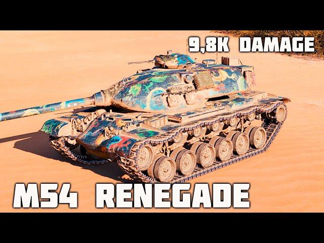 M54 Renegade WoT – 5Kills, 9,8K Damage