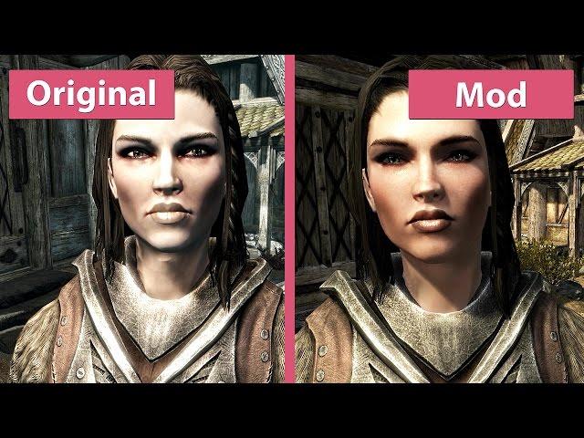 Skyrim – Maximum Graphics Overhaul 2015 vs. Vanilla Comparison [WQHD|1440p]