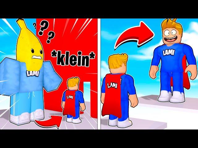 Roblox Obby, ABER ICH werde KLEIN & GROß!