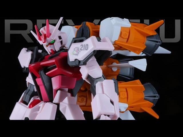 THE $6 STRIKE ROUGE GUNDAM | Entry Grade Strike Rouge + Gunbarrel Striker Review