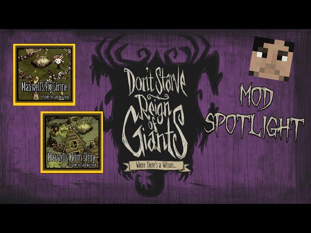 Don't Starve Mod Spotlight: Maxwell's Pig & Merm Shrines Set Pieces