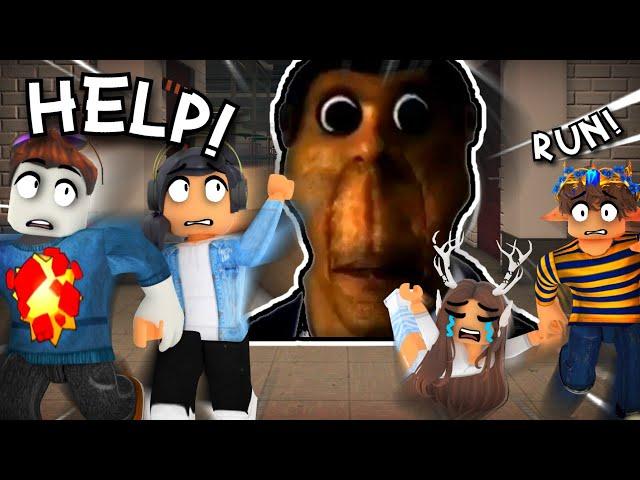 ROBLOX EVADE WITH MY FAMILY