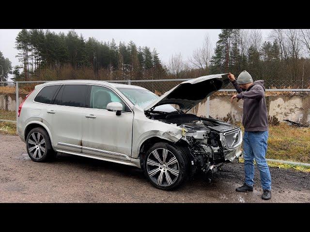 Купил БИТЫЙ Volvo XC90 на 400лс из США и сам ВОССТАНОВЛЮ!