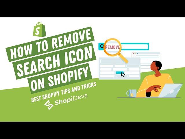 How to Remove Search Icon on Shopify | Shopify Tutorial for Beginners | ShopiDevs