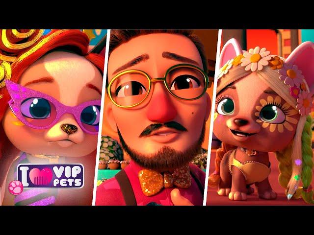 Fabio the Best Hairdresser | VIP PETS  Full Episodes | Cartoons for Kids in English | Long Video