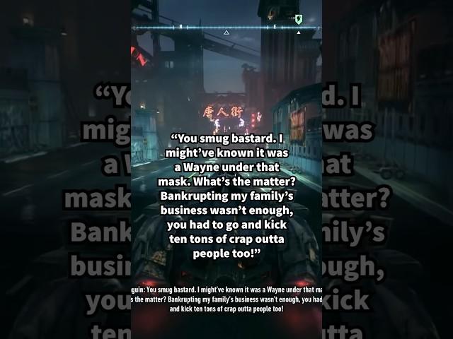 Penguin’s dialogue after being captured AFTER the main story #shorts