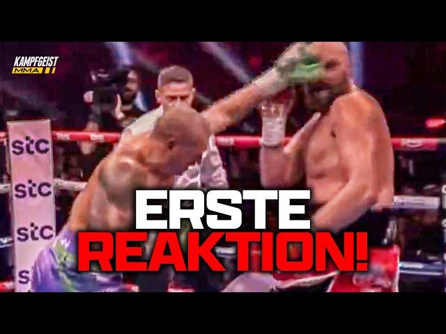 SPRACHLOS! WAS WAR BEI TYSON FURY VS OLEKSANDR USYK LOS?? USYK VS FURY REACTION!