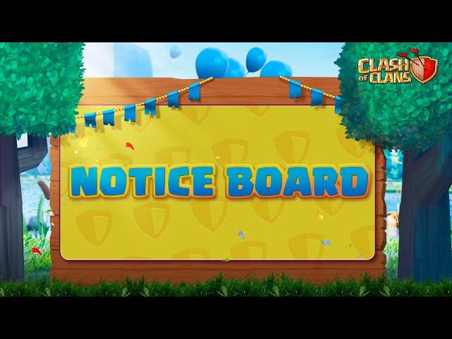 A NEW way to recruit Clan members: Clan Notice Board!