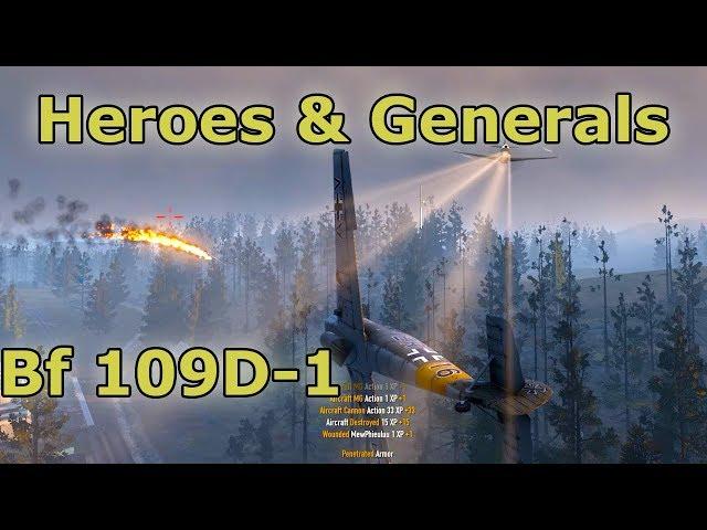 Heroes & Generals Bf 109D-1