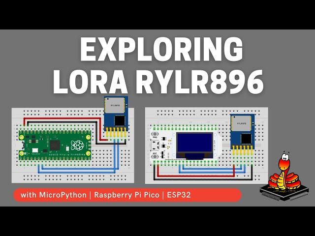 Exploring LoRa RYLR896 with MicroPython