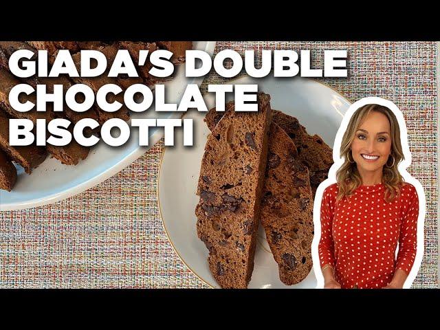 Giada De Laurentiis' Double Chocolate Holiday Biscotti | Food Network