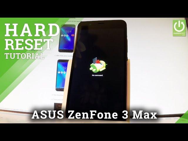 Hard Reset ASUS ZenFone 3 Max - Bypass Password / Format Data