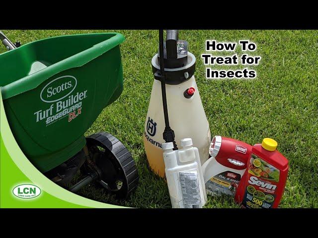 How To Treat For Bugs In The Lawn :: Liquid and Granular Options