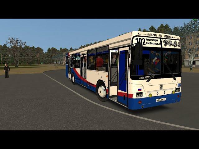 OMSI 2 BUS Нефаз 5299 10 (20) 15 MAP Чугуев Маршрут 13 #omsi #omsi2