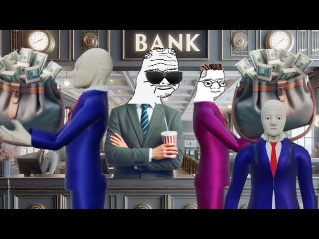 wojak gets rich with bank glitch