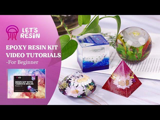 LET'S RESIN Epoxy Resin Kit, Diamond Resin Crafts/Resin Jewelry Making Kit for Beginners