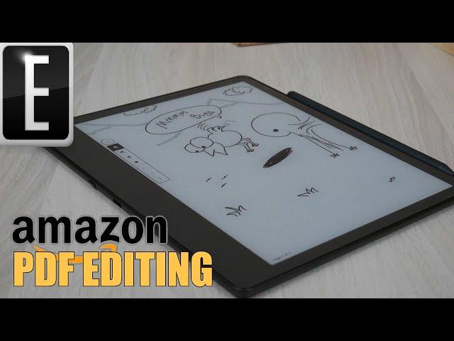 Let's Edit PDF Files On The Amazon Kindle Scribe