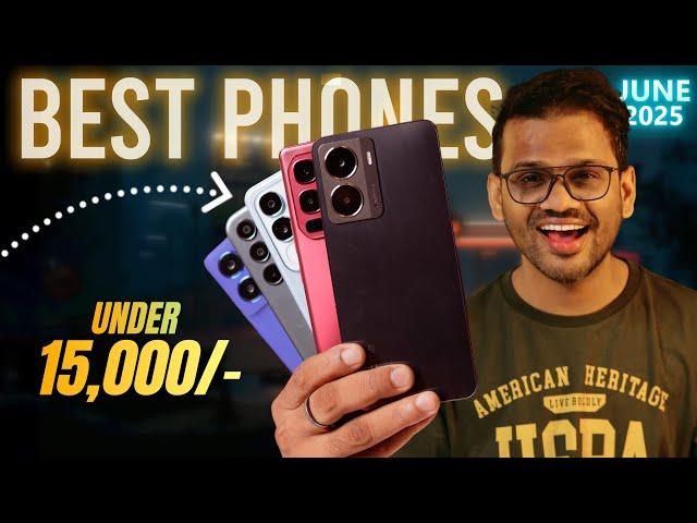 TOP 5 Best Phone Under 15000 in June 2025 l Best 5G Smartphone Under 15000