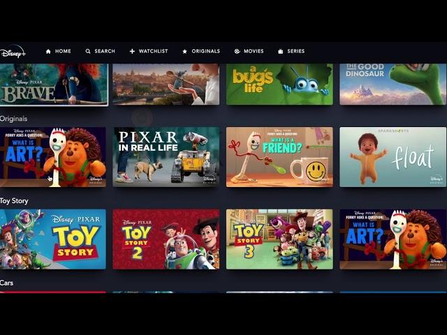 Disney Plus- Every Pixar Movie & Shows Available to Watch Now