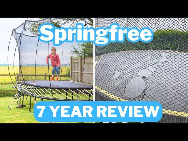 7 Year Springfree Trampoline Review - Are They Worth The Money? 092 Large Oval